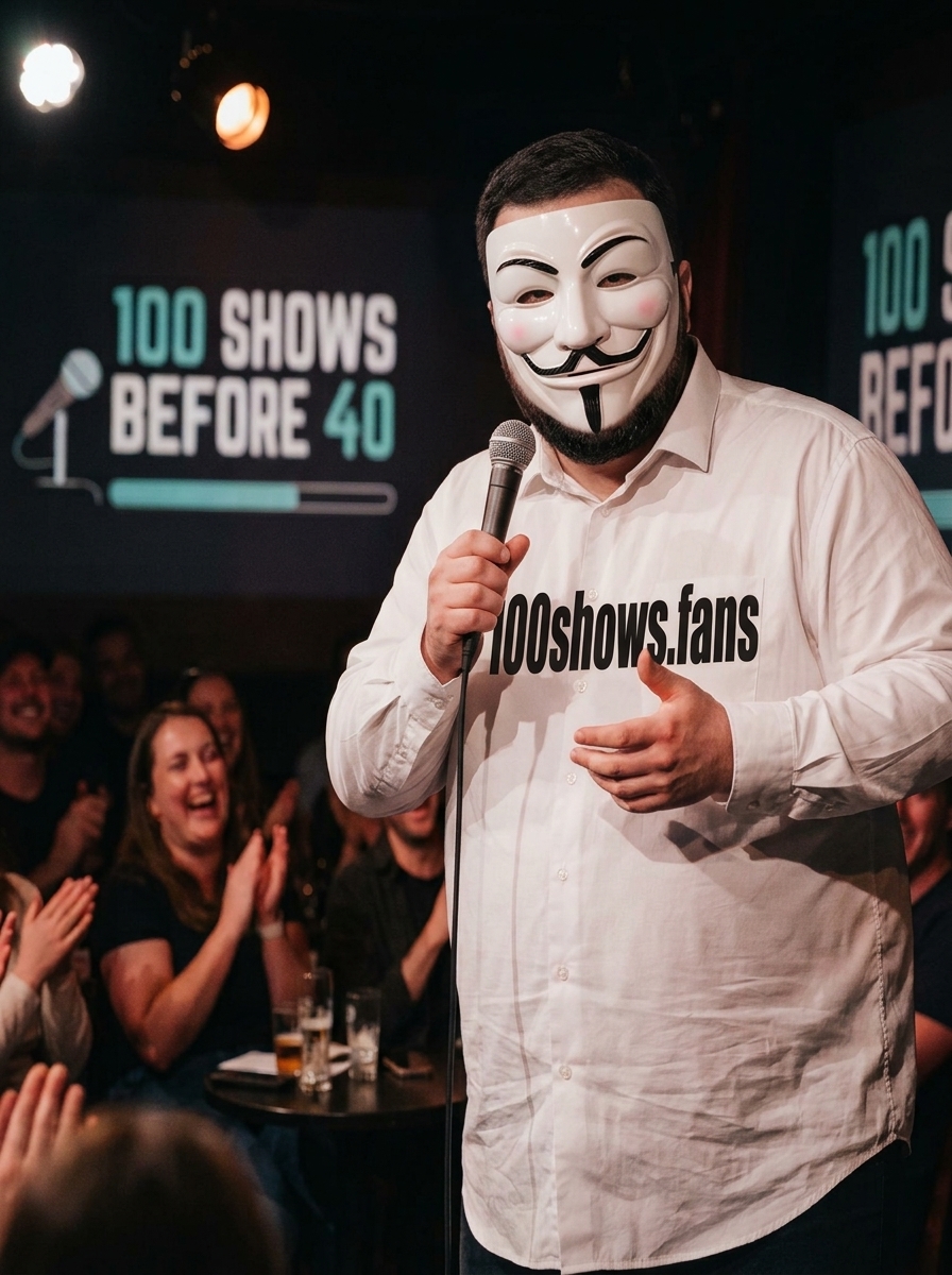 The 100-shows stand-up project